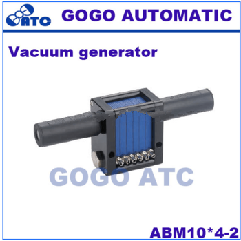 GOGO ATC Combined type vacuum pump ABM10*4-2 AIRBEST type vacuum stack inner dia of dute 2mm