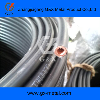 4mm, JIS H3300, PVC coated LPG copper tube