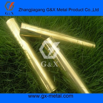 C27000,H65, seamless, for heat exchanger brass pipe