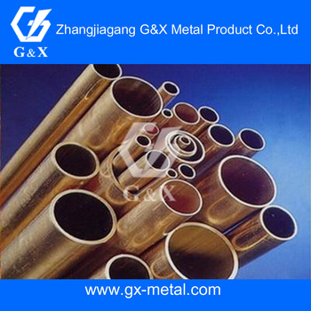 H85,C23000 red, for air condition, seamless brass tube