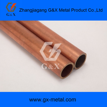Heat exchanger copper tubes and copper fins