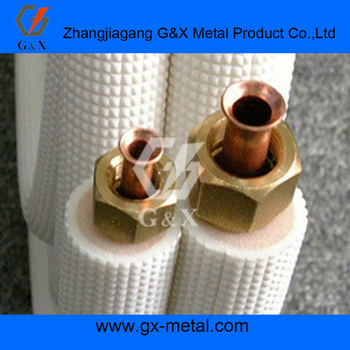 conditioner insulated copper tube , hot sale square copper tube , hot sale air conditioner copper pipe size