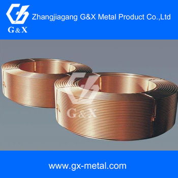 Pancake Coil Copper Pipe Type and Air Condition Or Refrigerator Application air condition copper pipe price