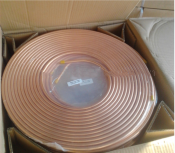 Pancake coil copper pipe,straight copper pipe and capillary tube Type and Non-alloy Alloy Or Not copper pipe 25mm
