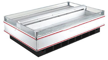 supermarket island freezer guangzhou manufacturer OEM available Split type