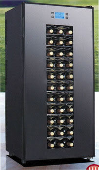 JC-180AFW red commercial wine refrigerator made in china