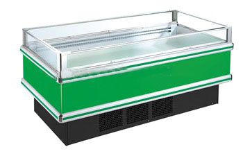 DG-25 Supermarhet meat Island-cases display chiller for import chian goods