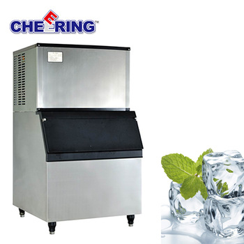 Stainless steel commercial ice maker with CE approval for hotel and restaurent made in guangzhou manufacturers