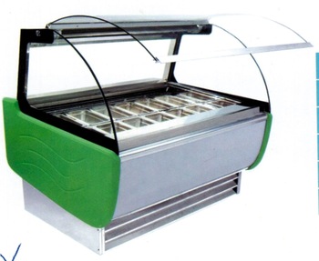 Ice Cream Display Cabinet Commercial used ice cream display cabinet with Factory price