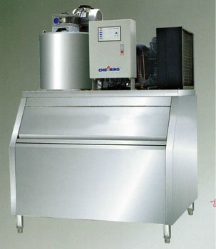 stainless steel ice flake machine approval OEM commercial ice maker for hotel and restaurant made in Guangzhou manufacturer