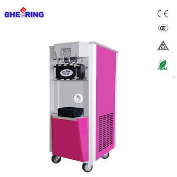 Commercial Stainless Steel Pre-cooling Soft Ice Cream Making Machine