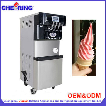 Commercial manufacturing machine soft serve gelato ice cream maker machine with high production