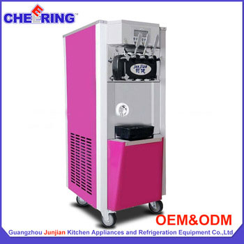 Commercial Refrigeration Equipment Soft Upright Ice Cream Freezer