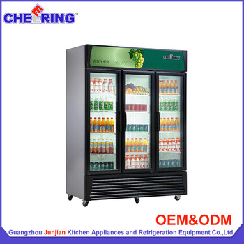 used <font color='red'>commercial</font> <font color='red'>glass</font> <font color='red'>door</font> <font color='red'>merchandiser</font> display cooler for supermarket <font color='red'>store</font>