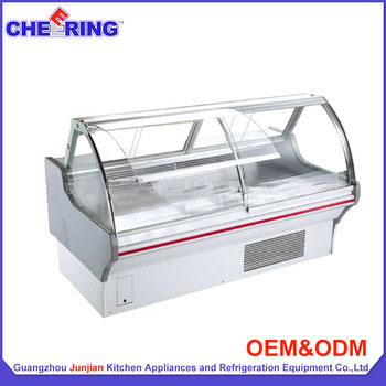 french style display cabinet fresh meat display cabinet forzen food equipment