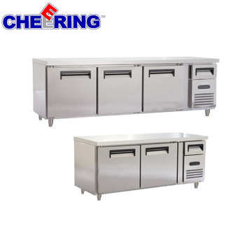 Three doors undercounter Freezer with Danmark compressor