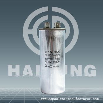 AC motor capacitor CBB65 capacitor air conditioner capacitor