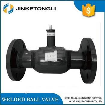 all welded ball valve floating ball valve globle valve lever operation flandedDN32