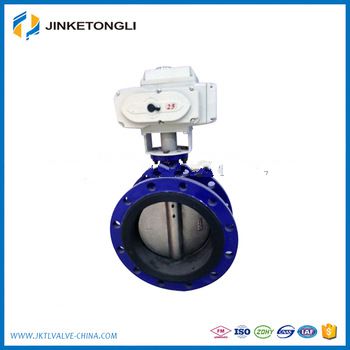 motorized flange butterfly valve JKTL010L