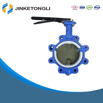 Worm gear operated lug butterfly valve JKTL027L