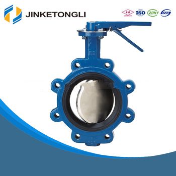 sale high quality Cast iron ductile iron lug butterfly valve JKTL BT061L