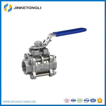 API Three Pieces Floating Stainless Steel Ball Valve JKTL B058L