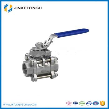 made in China 3PC 4 Inch Stainless Steel Ball Valve JKTL B054L