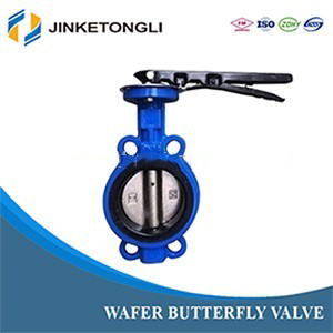 JKTL wafer-type double-flange rubber seal butterfly valve seat ring