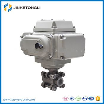JKTL Electric Rotary Actuator 3 Pcs Electric Ball Valve