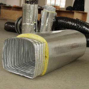 Insulated Flexible Square Air Duct.