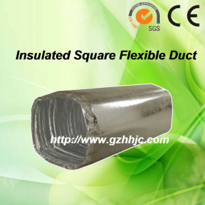 Square Insulated Flexible Air Duct.
