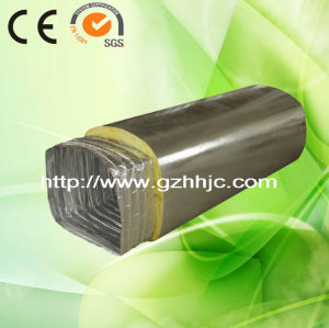 Square Glass Wool Insulated Flexible Duct.