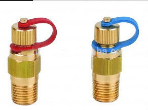 1/4 DZR brass pete test plugs