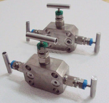 flange valve manifold ,direct mounted 3 valve manifold