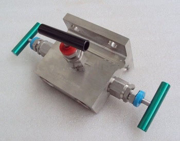 3 way valve manifold T type,direct mount