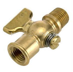 Motorcycle T-Handle <font color='red'>Petcock</font> Stop Cock <font color='red'>Brass</font> Gas Needle Fuel <font color='red'>Valve</font> 1/4 NPT