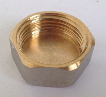 brass cap .brass thread <font color='red'>female</font> thread <font color='red'>nut</font>