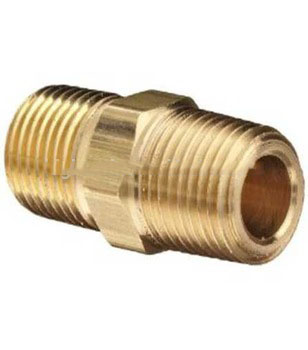 Brass <font color='red'>hex</font> nipple