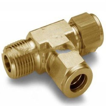 China supplier 200psig brass double ferrule pipe fitting