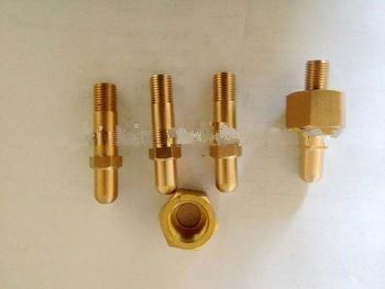 Brass regulator fitting , CGA nipple , regulator nipple