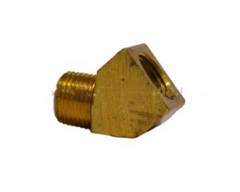 China supplier brass h60 45deg male*female elbow