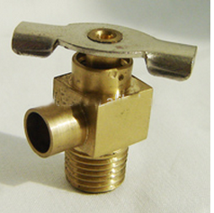 Brass Drain Cock With Side Port