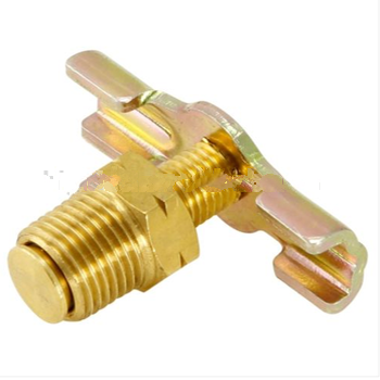 Tubefit Drain Cock, Brass, 1/4” 1/8” or 3/8”