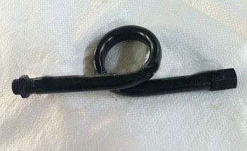 carbon steel sch 40”O” shape pressure syphon tube
