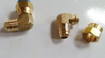brass JIC 90deg SEA <font color='red'>swivel</font> <font color='red'>flare</font> male elbow fitting