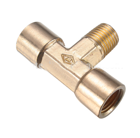 NPT Brass T Fitting (F) 1/4-in