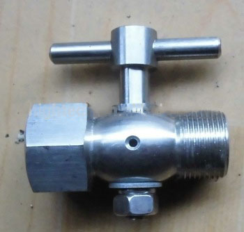 stainless steel gauge cock