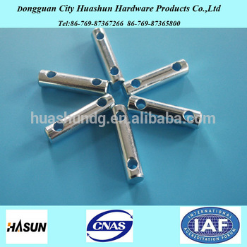 high strength galvanized stud bolt with hole