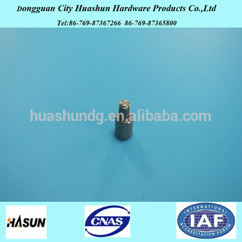 Brass Diamond Knurled Male Female connector, Special Head Screw