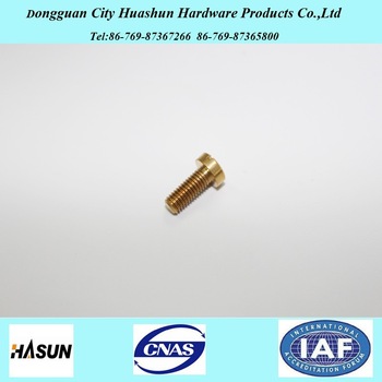 China Manufacturer Fasteners Brass Shoulder Bolt Screw